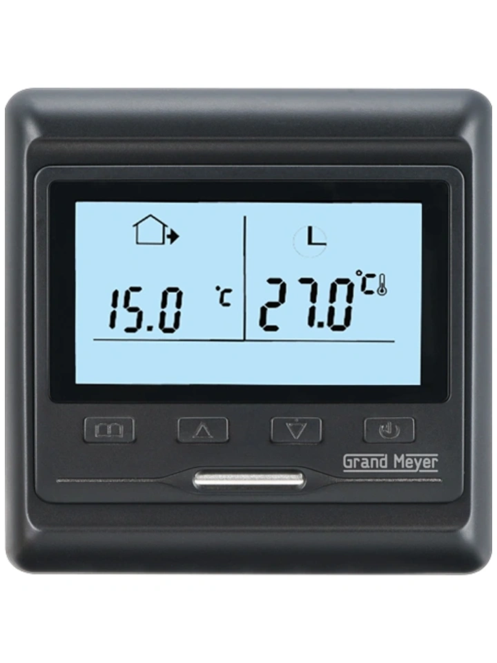 Programmējams temperatūras regulators HW800, 16A, 3,6 kW